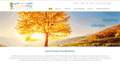 Desktop Screenshot of goldentree.ae